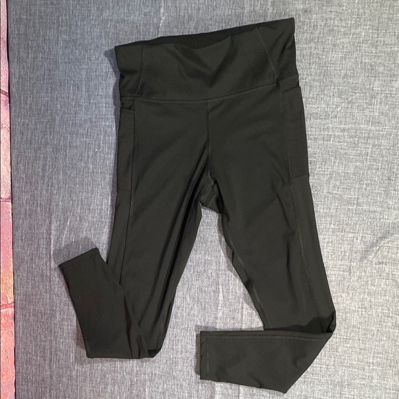 Champion Black High-Rise Performance Leggings Women’s Size Large - Picture 7 of 8